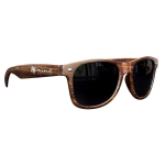 Medium Wood Tone Miami Sunglasses